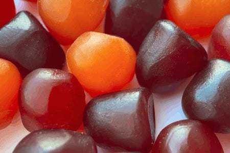Leckere Gummis, keine Kapseln